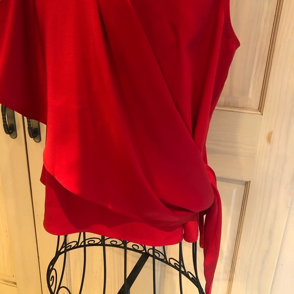 STUNNING RED SHIRT XS DELFI - Picture 1 of 9